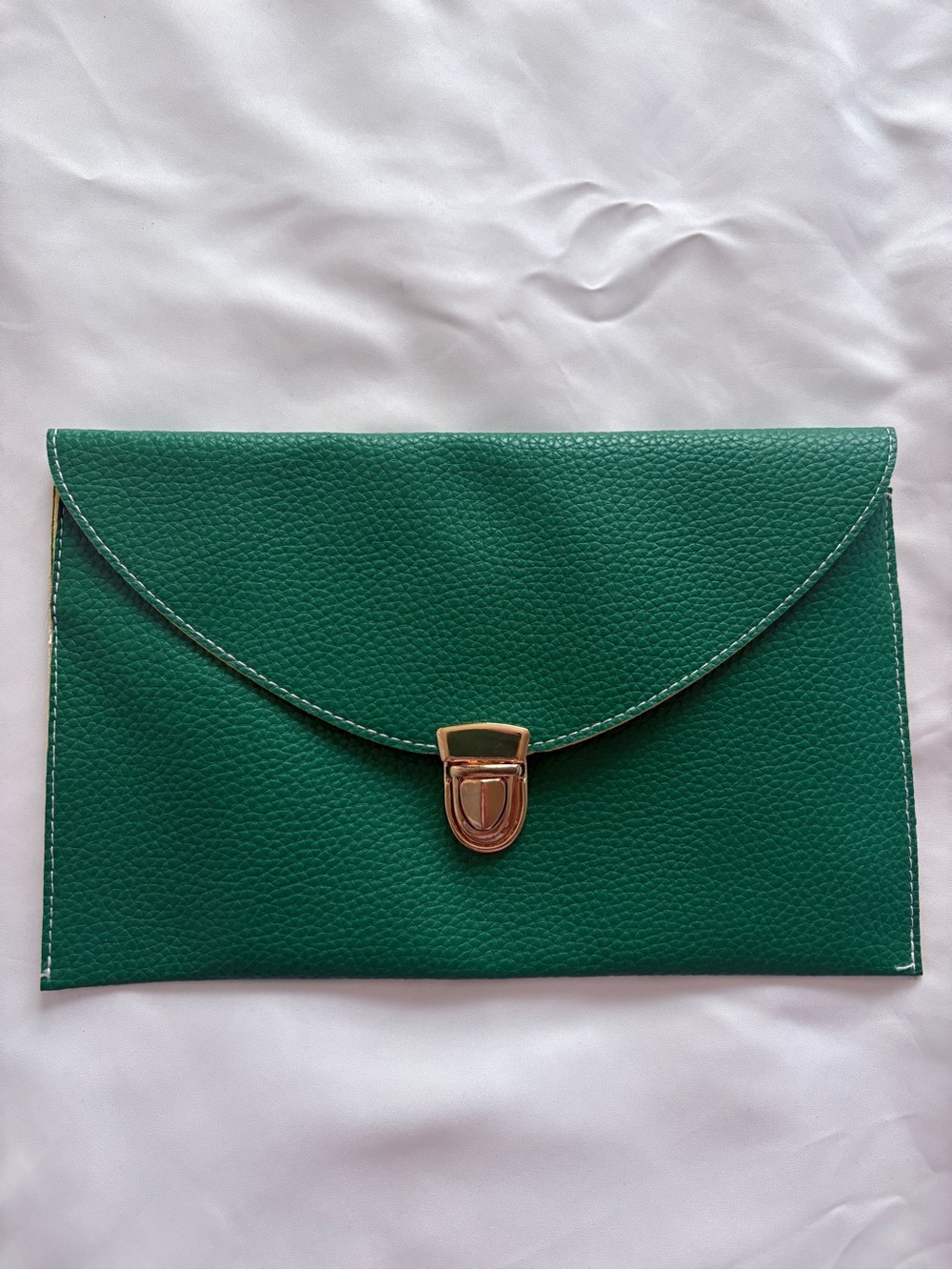 Green Envelopes Clutch